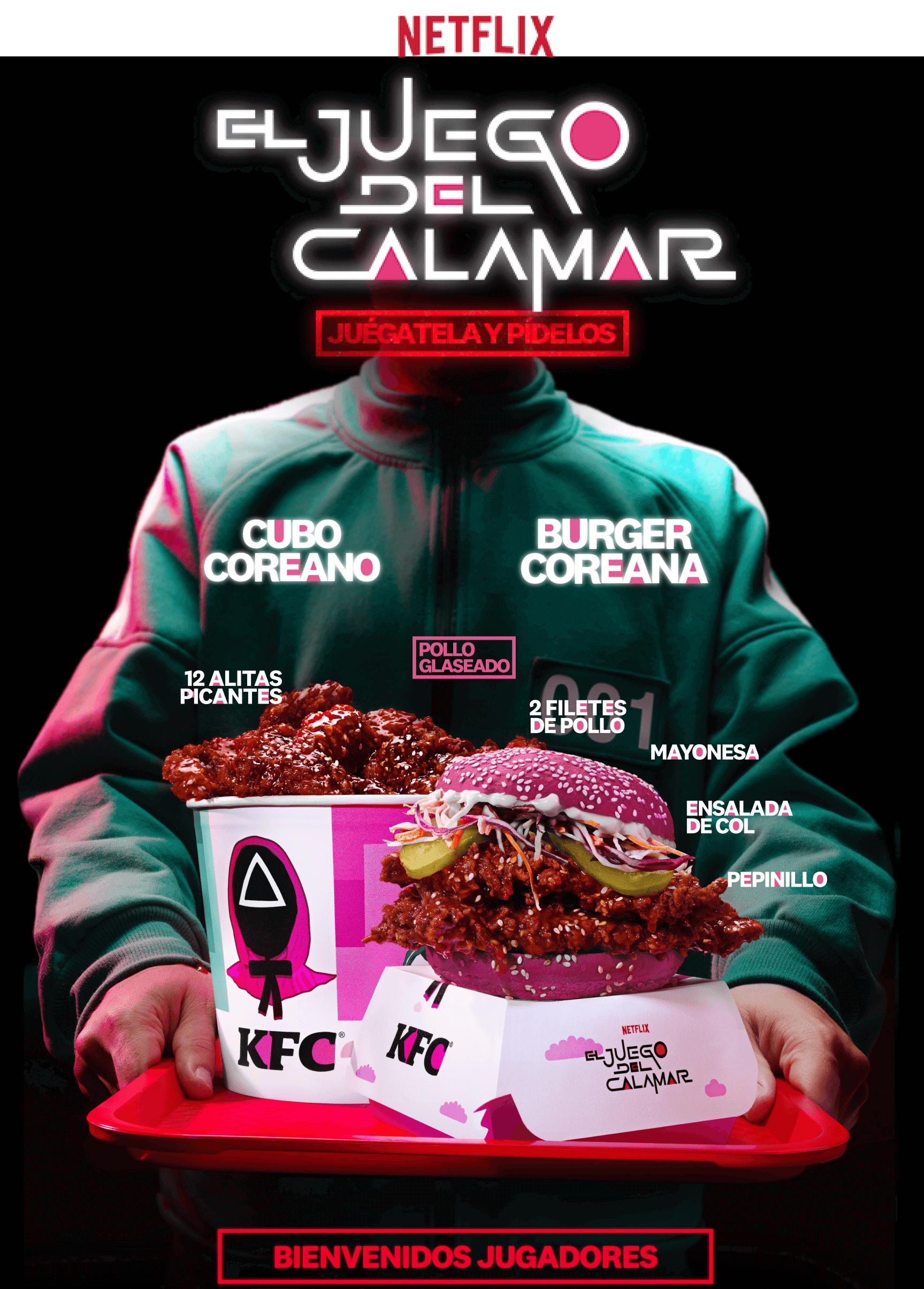 KFC - El juego del Calamar